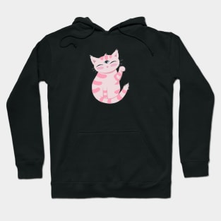 Three-Eyed Cat Hoodie